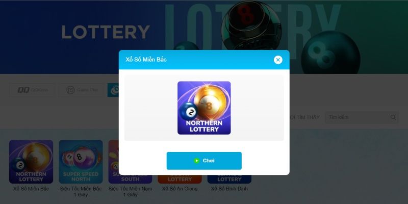 Chơi xổ số Bet88 tại sảnh SGW